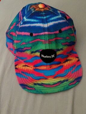 Men's Tie-dye Hurley snapback hat